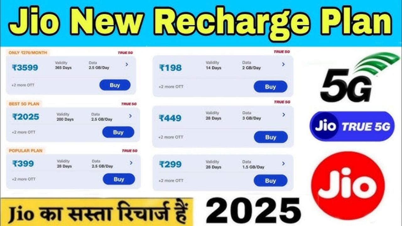 jio recharge plan